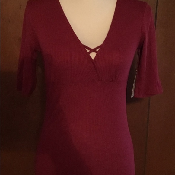 No Boundaries Tops - NWT No Boundaries pink violet top size Small